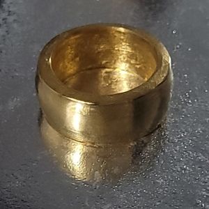 24k Solid Gold Band 30 Grams!. To custom size at request.